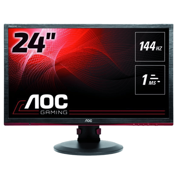 AOC 24" 144hz 1ms Freesync Gaming Monitor (Refurbished)