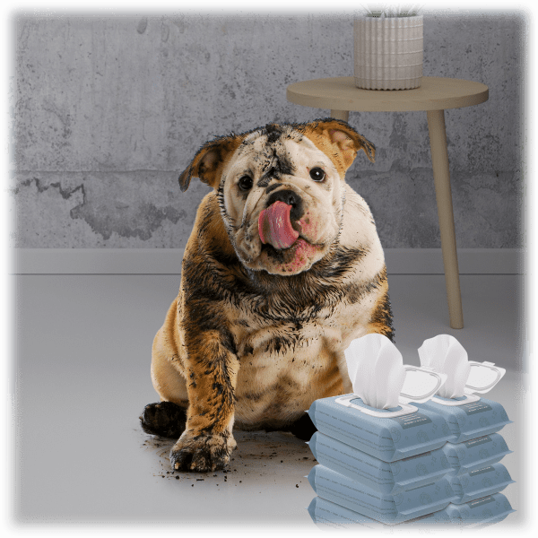 Meh 8Pack ROMP Pet Cleaning Wipes (640 wipes)