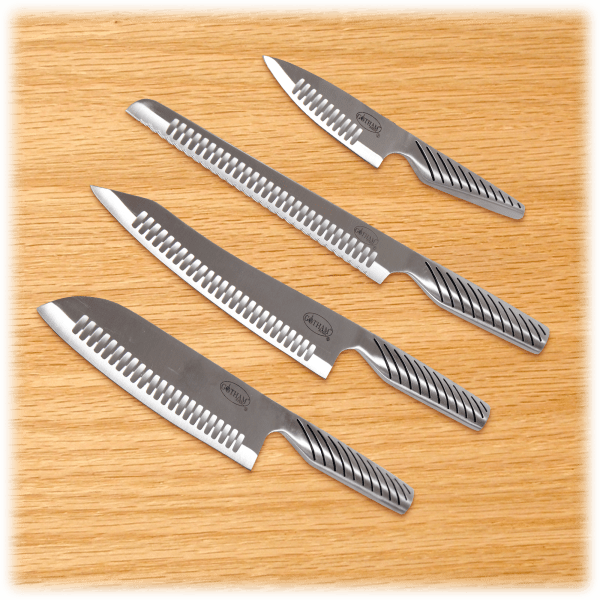 Meh Gotham Steel 4 Piece Stainless Steel Knife Set