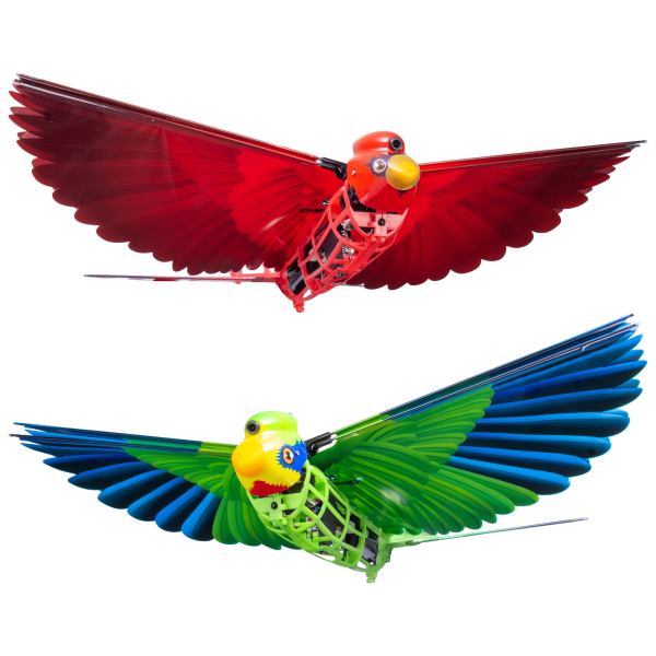 Zing Remote Control Go Go Bird Flying Toy includes 2 rechargeable batteries (2 colors)