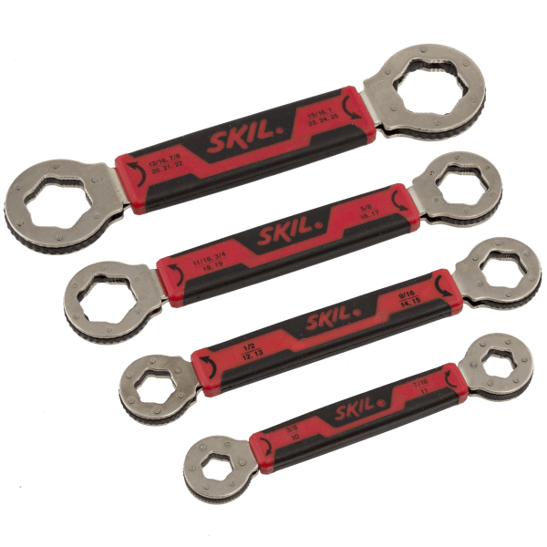 Meh 2Pack SKIL Secure Grip SelfTightening Box Wrench Set