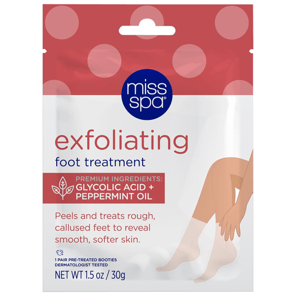 Meh 4Pack Miss Spa Exfoliating Foot Treatment