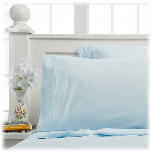 Meh Kathy Ireland 4Piece Chevron Embossed Sheet Set