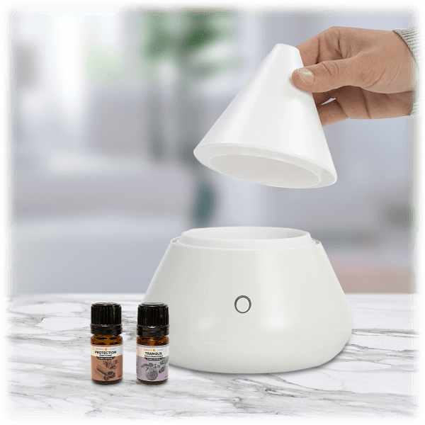 Meh AromaMister Color Changing Ultrasonic Aromatherapy Diffuser with Oils