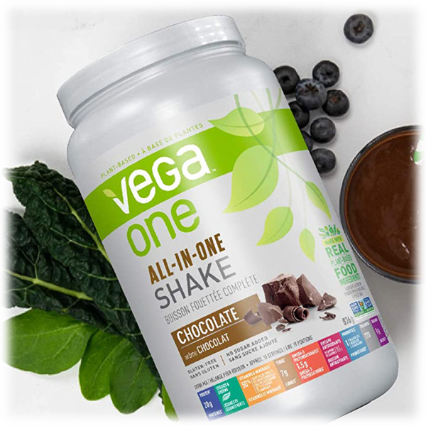 2Pack Vega One AllInOne Meal Replacement & Protein Shake (3.86lb)