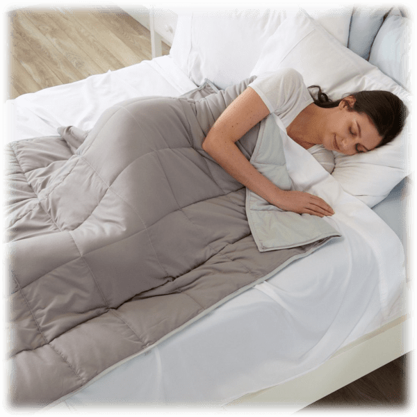 Great Bay Home 15lb Reversible Weighted Blanket