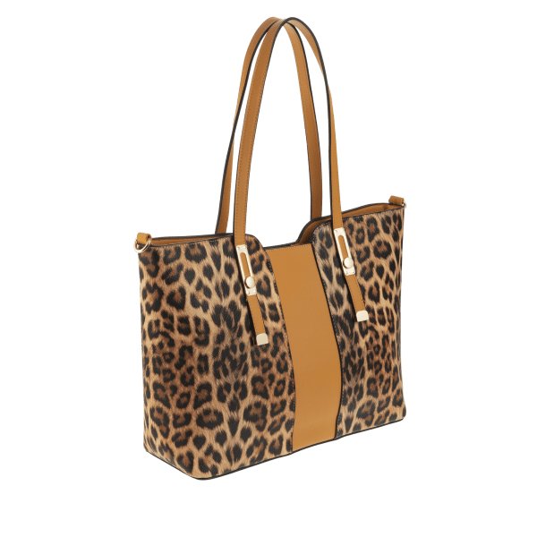 Meh: La Terre Fashion Leopard Print Tote (Large)