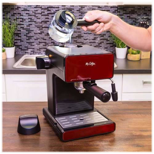 Meh Mr. Coffee Espresso & Cappuccino Maker with Frother