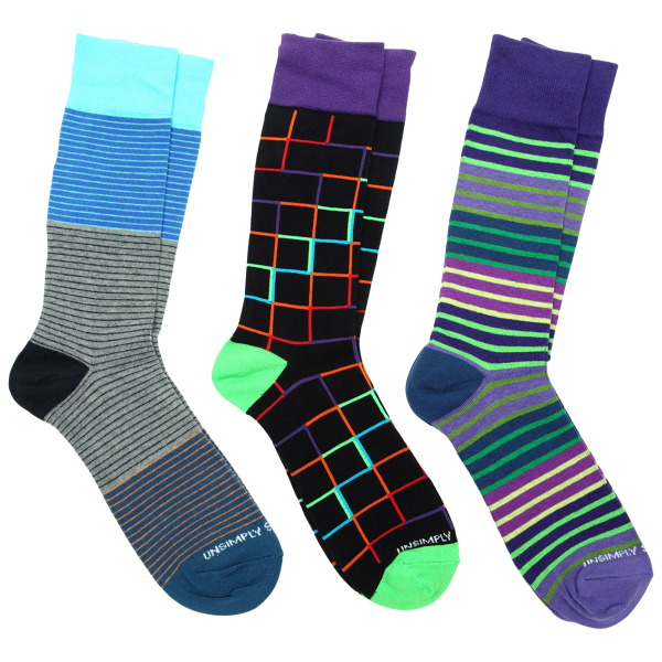Meh: 6-for-Tuesday: Pick Two 3-Packs of Unsimply Stitched Socks