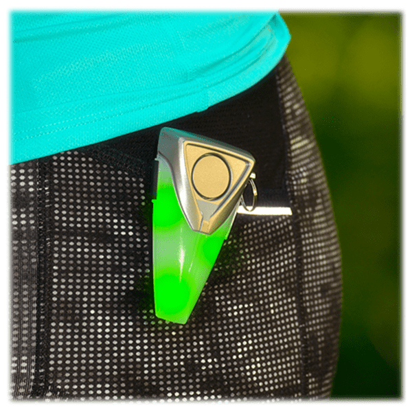 Meh MyGuard Clip Wearable LED Safety Light & Alarm or Phone Holder & Alarm