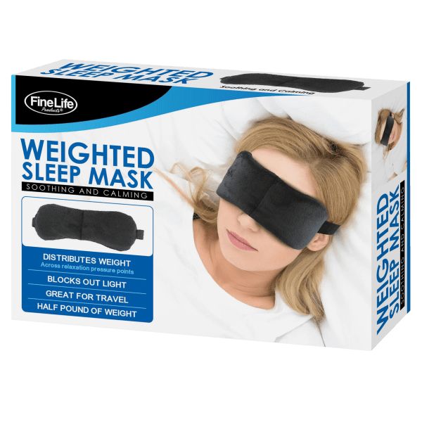 Meh FineLife Weighted Comfy Wrap & Eye Mask Duo