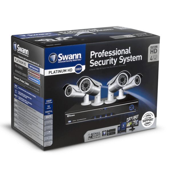 Meh Swann Security Systems (1080p or Standard)