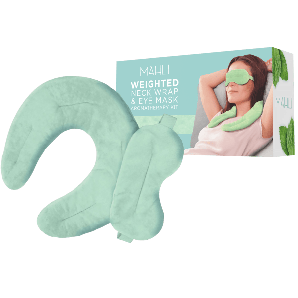 mahli massaging travel neck pillow