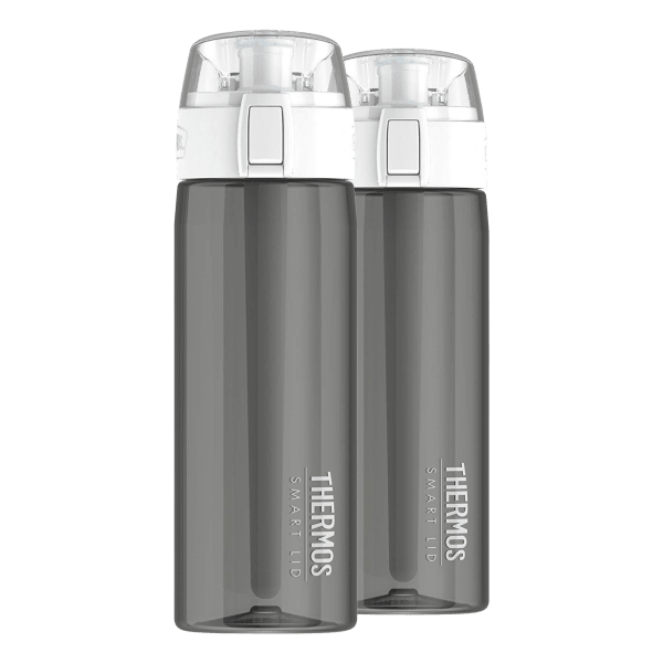 Meh 2Pack Thermos 24oz Hydration Tracking Smart Bottles