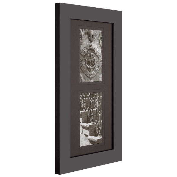 Meh 7Pack Gallery Perfect Black Wood Photo Frame Set