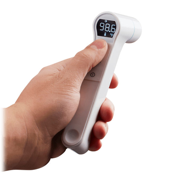 HoMedics Dual-Use Infrared Ear and Forehead Thermometer, Instant Results in 1 Second