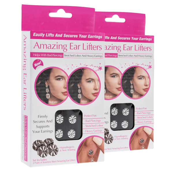 Hypoallergenic Angel Earring Lifters - Set of 2