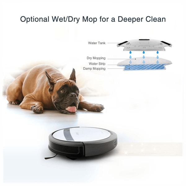 Meh Deebot Ecovac M87 Robotic Vacuum & Mopping System with Alexa