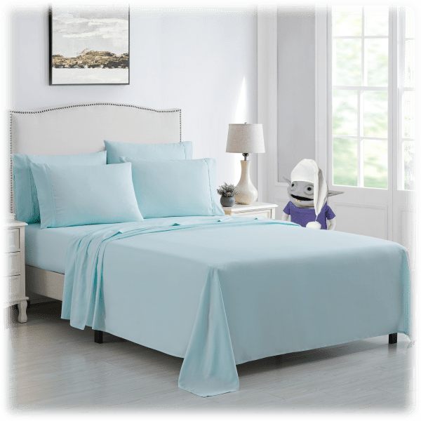 Meh Bibb Home 6Piece Ultra Soft Rayon from Bamboo Sheet Set