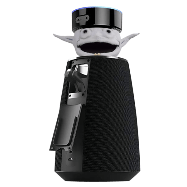 Meh Portable Echo Dot Speaker Dock with Power Bank