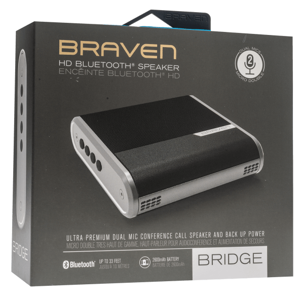 Meh Braven Bridge Bluetooth Conference Speaker with Dual Noise