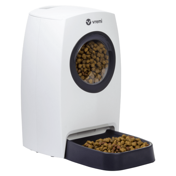 Meh Vremi Programmable Automatic Pet Feeder with Voice Recording Feature