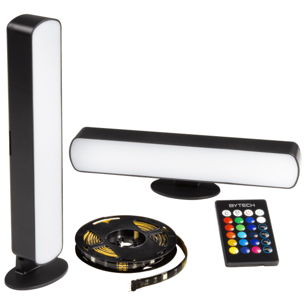 Meh Bytech 3Piece Multicolor Lighting Kit with Light Bars and Light Strip