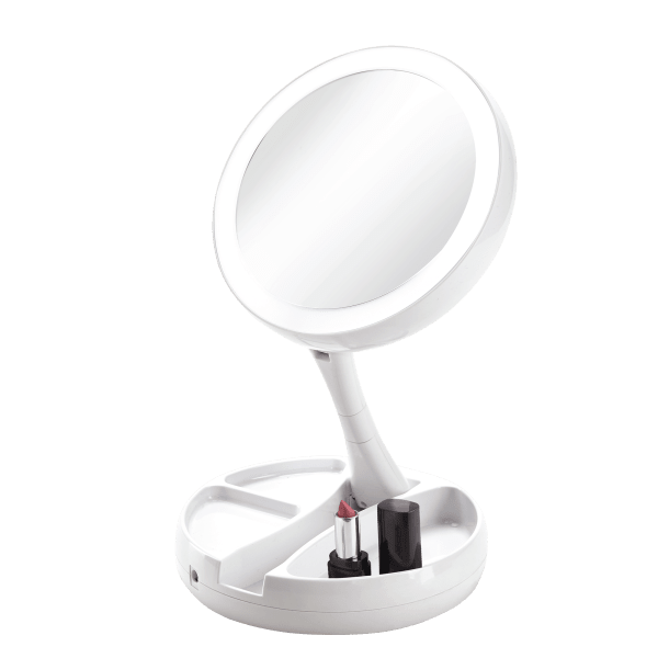 Vivitar Simply Beautiful FoldAway Double Sided Vanity Mirror