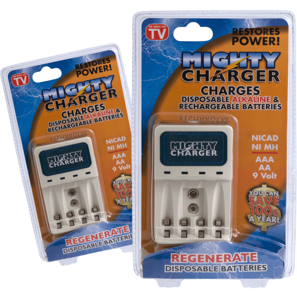 Meh 2forTuesday Mighty Charger Disposable Battery Chargers
