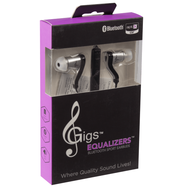 Meh Equalizers Bluetooth Sport Earbuds by Gigs Audio