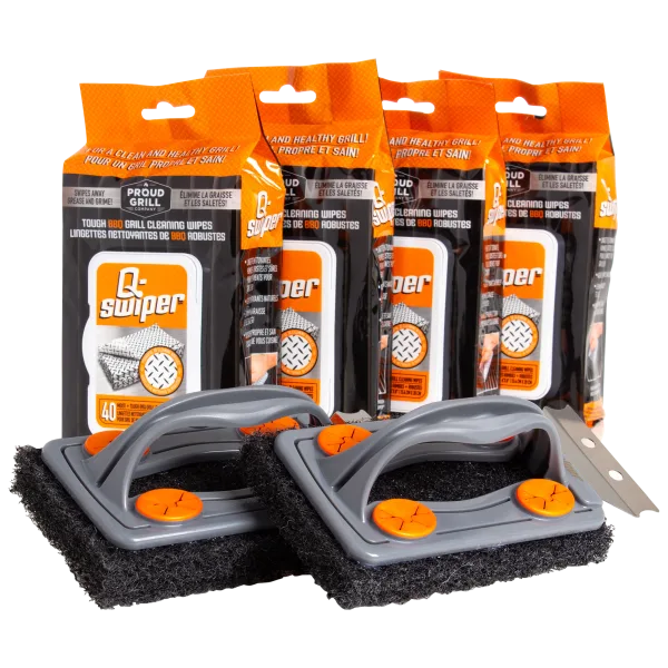 Proud Grill Q-Swiper BBQ Grill Cleaner Set - Shop Grill