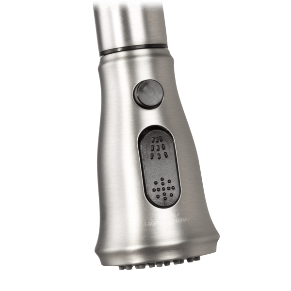 Meh Dalmo Brushed Nickel Touchless Kitchen Faucet with Pull Down Sprayer