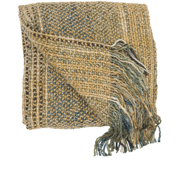 Old Hampshire Yarns Handmade Throw Blanket