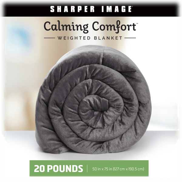 Meh Sharper Image Calming Comfort 20lb. Weighted Blanket