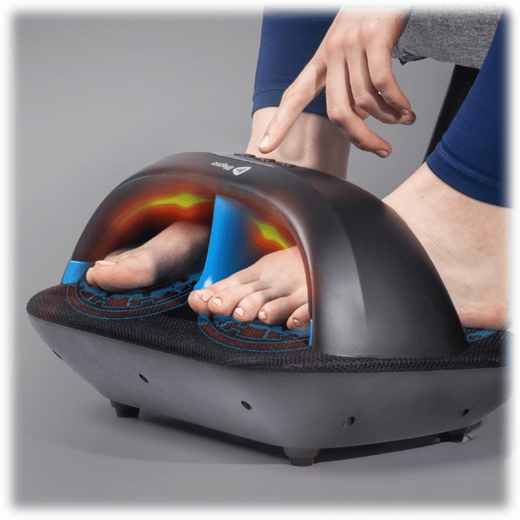 Sidedeal Lifepro Relaxify Foot Massager In Black