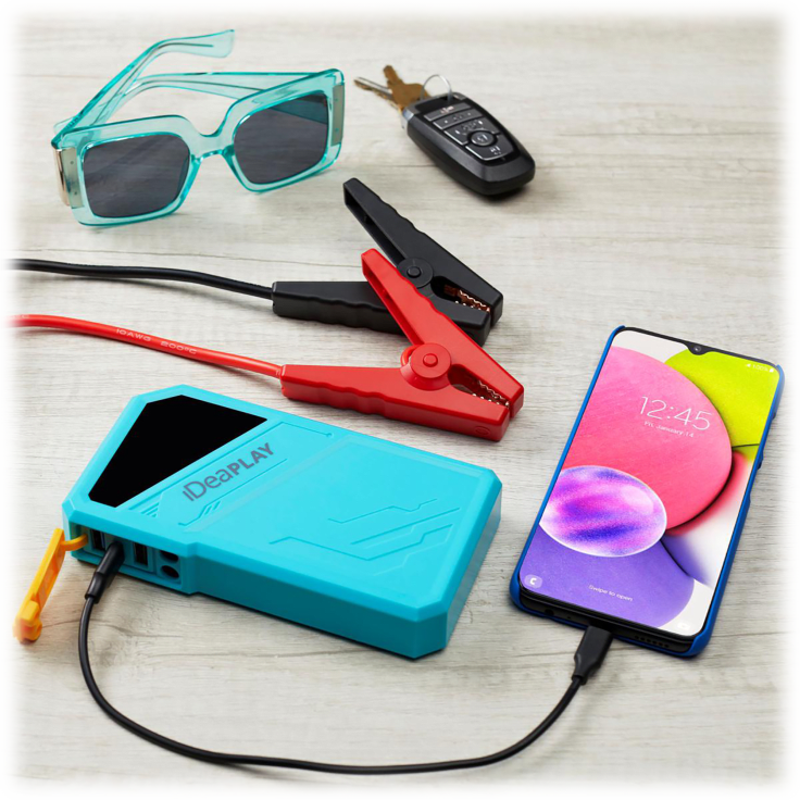 MorningSave IdeaPlay 12000mAh Pro Jump Starter & Power Bank Kit