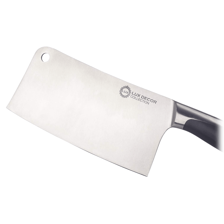 Meat Cleaver Butcher Knife 7 Inch Stainless Steel - Lux Decor Collection