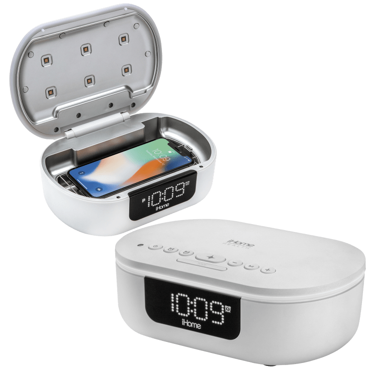 iHome UV-C Sanitizer with Bluetooth Speaker