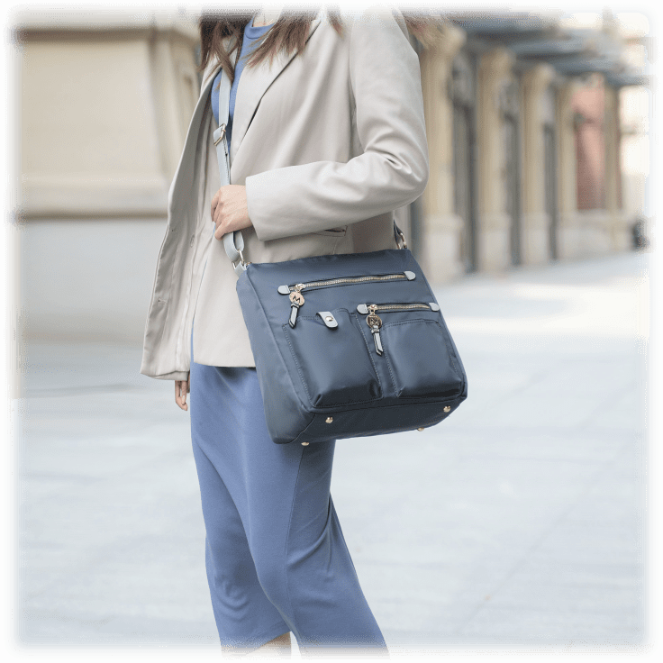 MorningSave: MKF Collection Serena Multi Pocket Crossbody Bag