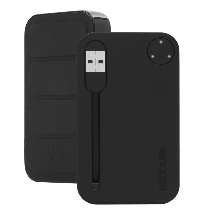 Incase 5400 mAh Portable Power Double Charger Battery 2.1 Amp USB iPhone iPad