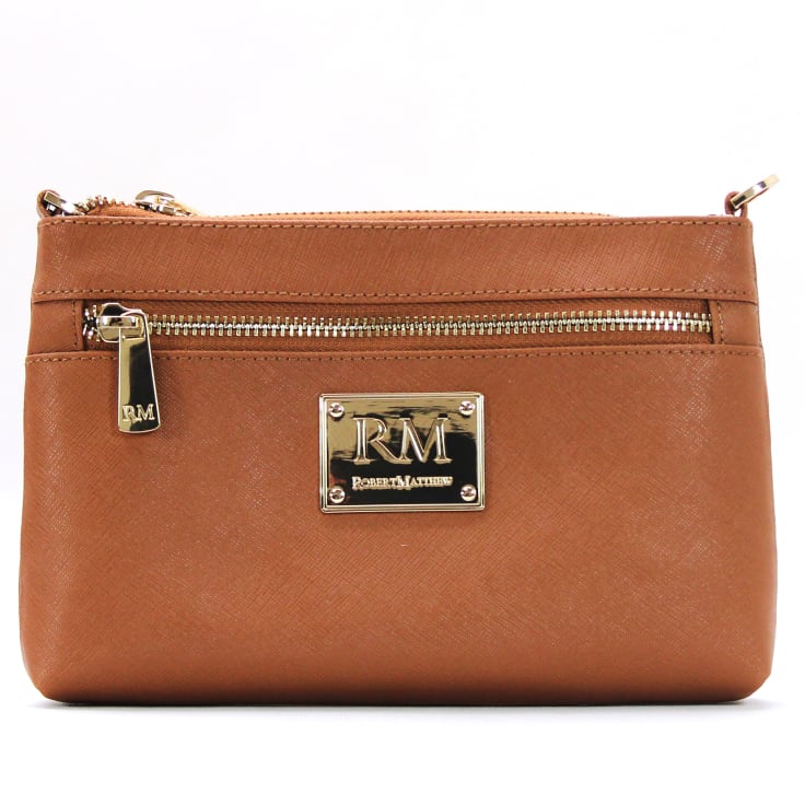 matt gold clutch bag