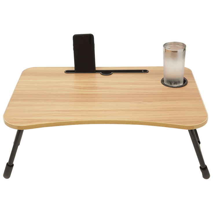 SideDeal Laptop Tray with Folding Legs and Drink Holder
