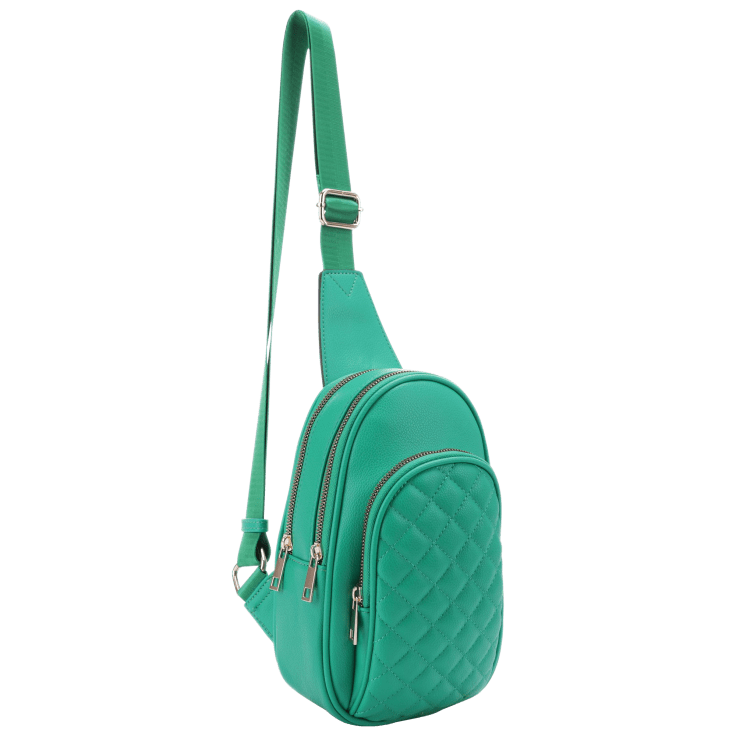 MorningSave Malibu Skye Ariel Quilted Sling Bag