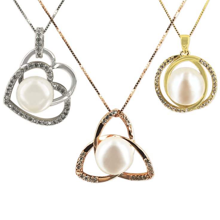 Pacific pearls royal falls pendant sale necklace