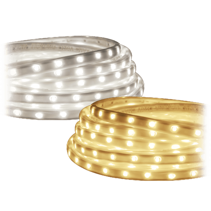 MorningSave 6.6ft LED Light Strip in Warm White and Bright White