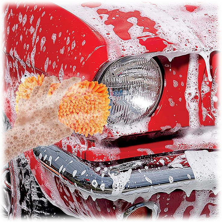 SideDeal 2Pack ScrubIt Car Wash Sponge