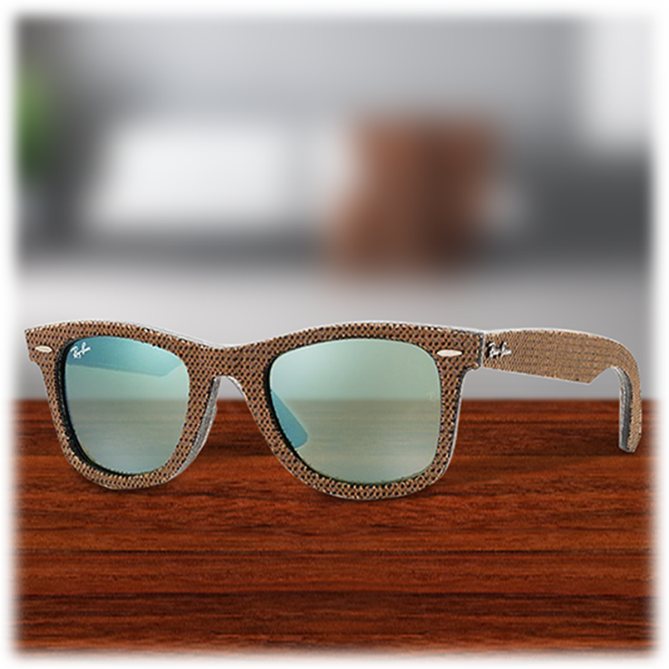 SideDeal: Ray-Ban Original Wayfarer Denim Sunglasses