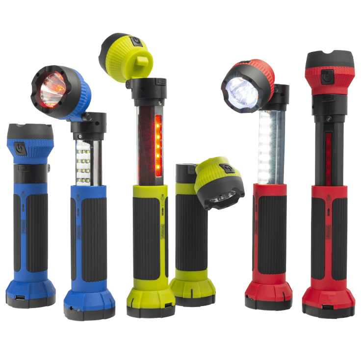MorningSave 2Pack MobilePower Rechargeable & Extendable LED