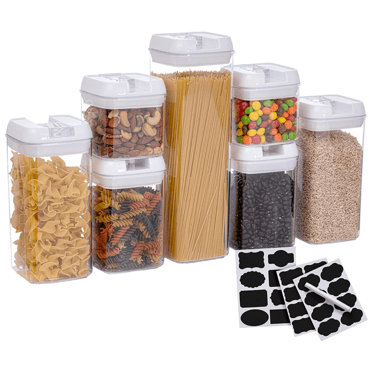  novelinks Stackable Plastic Clear Storage Box