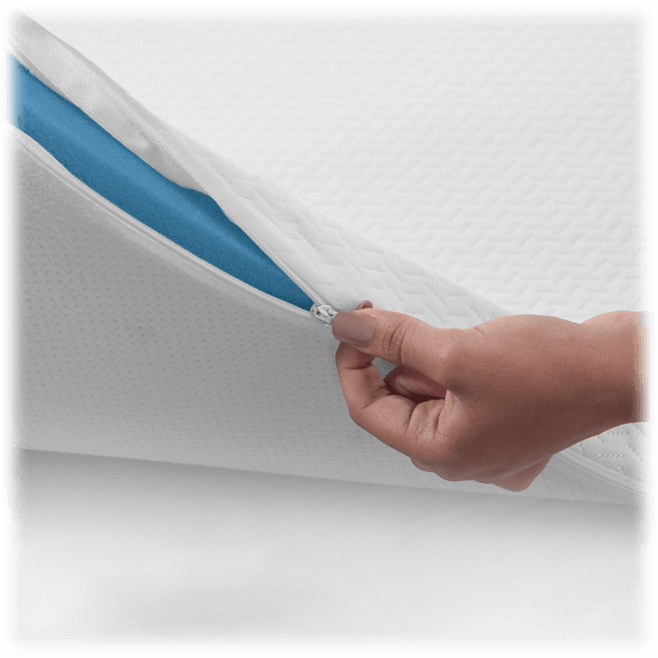 MorningSave SensorPEDIC 1.5Inch Coolest Comfort Memory Foam Bed Topper
